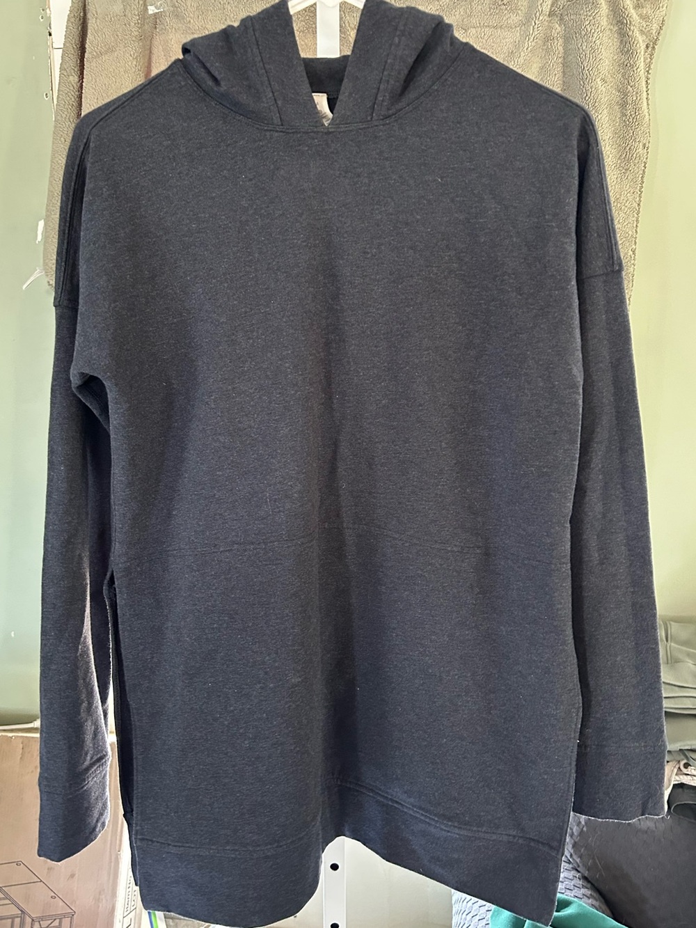 lululemon athletica Heathered Blue Hoodie